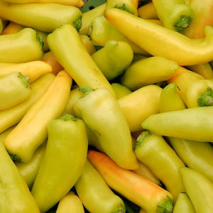 50+ Organic Hungarian Yellow Hot Wax Pepper Seeds-  Non GMO--CAPSICUM ANNUUM---A103-Spicy Hot!