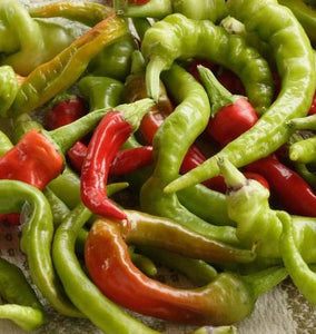 25+ Rare Organic Pepperoncini Pepper Seeds-Italian Heirloom-NON GMO-A124-Capsicum Annuum-Matures in 70 days-Open-pollinated seeds